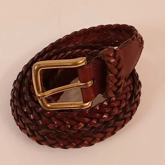 Coach | Accessories | Coach Braided Leather Size 36 Brown  display picture 3